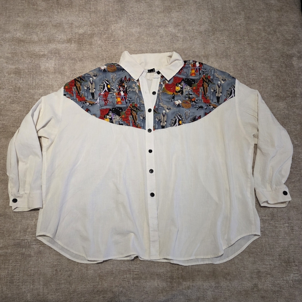 Vintage Tapestry Halloween Shirt